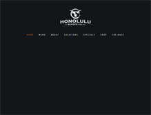Tablet Screenshot of honoluluburgerco.com